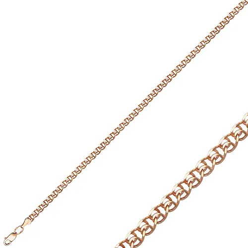 Цепочка Золото 585, плетение Лав (LOVE), НЦ 12-087  Цепочка Золото 585, плетение Лав (LOVE), НЦ 12-087