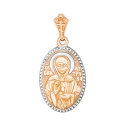 Иконка нательная,  Золото 585 03-3027 Иконка нательная,  Золото 585 03-3027