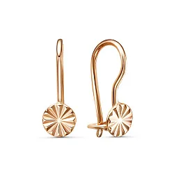 Детские серьги,  Золото 585 218500 1 10