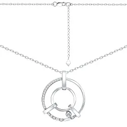 Колье,  Серебро 925, Фианит 90-69-0315-00 Колье,  Серебро 925, Фианит 90-69-0315-00