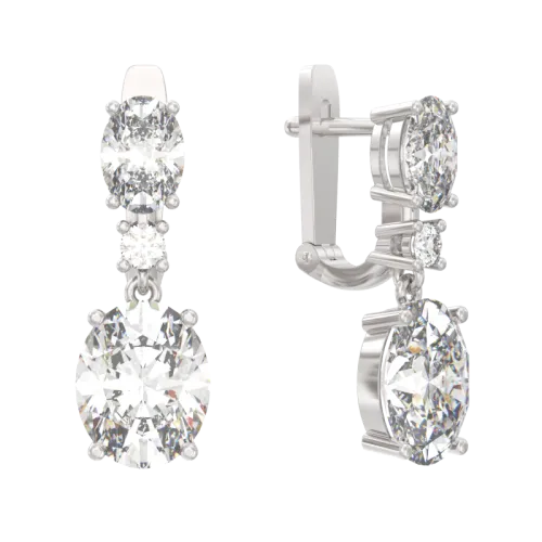 Серьги, Серебро 925, 1046532-01210