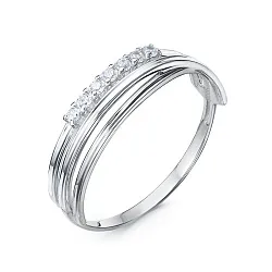 Кольцо Золото 585, Фианит б1104795 Кольцо Золото 585, Фианит б1104795