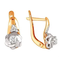 Серьги, Золото 585, Фианит 2119517 1 1 1 Серьги, Золото 585, Фианит 2119517 1 1 1