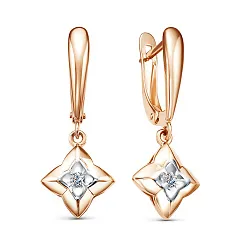Серьги, Золото 585, Фианит 2667207 1 1 1 Серьги, Золото 585, Фианит 2667207 1 1 1
