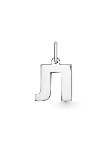 Подвеска буква Л,  Серебро 925, 1-00106