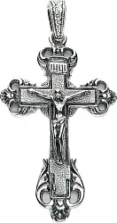 Подвеска крест, Серебро 925 50
