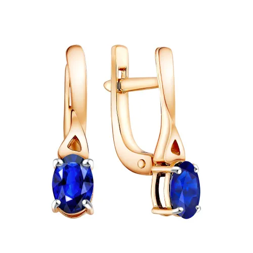 Серьги, Золото 585, 01-02-0189-02