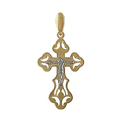 Подвеска крест, Золото 585 ПШ0365