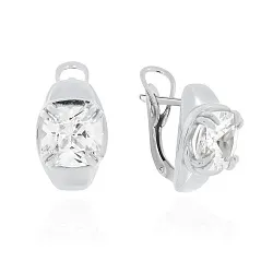 Серьги, Серебро 925, Хрусталь горный 2340521534