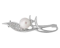 Брошь Серебро 925, Жемчуг 657042  Брошь Серебро 925, Жемчуг 657042