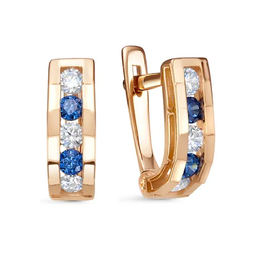 Детские серьги,  Золото 585, 1204292