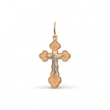 Подвеска крест, Золото 585, Т13096662 Подвеска крест, Золото 585, Т13096662