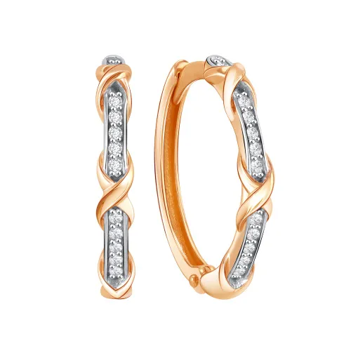 Серьги, Золото 585, 04-52-0878-00