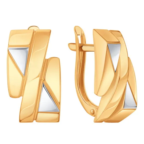 Серьги, Золото 585, Т14002Г449