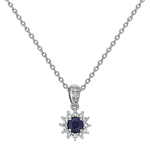 Колье,  Золото 585, 2032P-W10