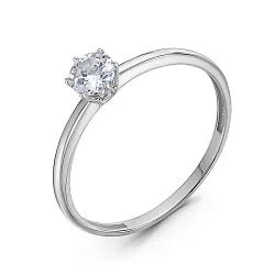 Кольцо Золото 585, Фианит б1101536 Кольцо Золото 585, Фианит б1101536