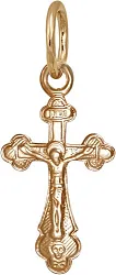 Подвеска крест, Золото 585 ПШ0005
