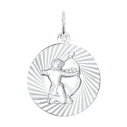 Подвеска знак зодиака Стрелец 23.11-21.12, Серебро 925 94030890 Подвеска знак зодиака Стрелец 23.11-21.12, Серебро 925 94030890