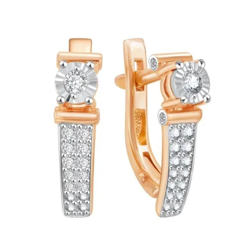 Серьги, Золото 585, 01-52-0078-00