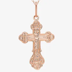 Подвеска крест, Золото 585 326000 1 10