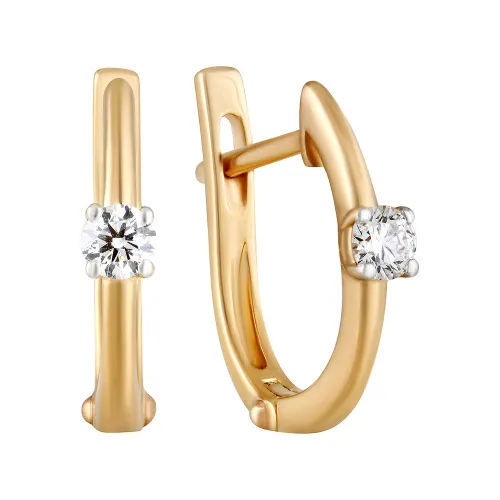 Серьги, Золото 585, 65-41E01234-F1DD