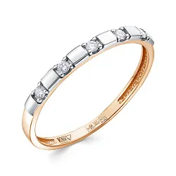 Кольцо Золото 585, Бриллиант К3330-0120