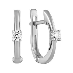 Серьги, Золото 585, Бриллиант 36-42E01262-F1DD Серьги, Золото 585, Бриллиант 36-42E01262-F1DD