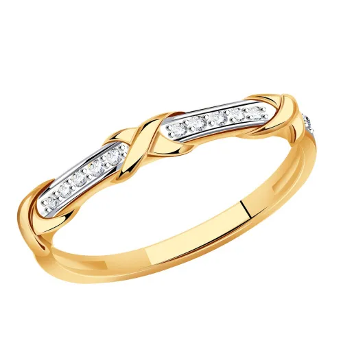 Кольцо Золото 585, 04-51-0878-00