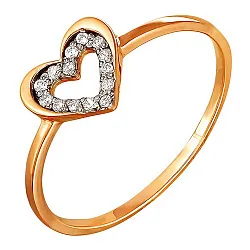 Кольцо Золото 585, Фианит 1142907 1 1 1 Кольцо Золото 585, Фианит 1142907 1 1 1