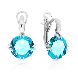 Серьги, Серебро 925, Фианит 2340201496-70