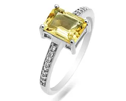 Кольцо Серебро 925, Цитрин 645037