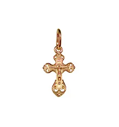 Подвеска крест, Золото 585 вп-1492