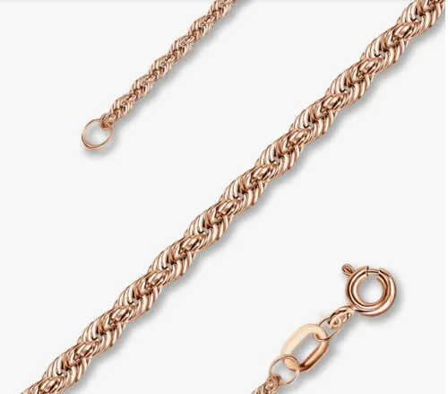 Цепочка Золото 585, плетение Корда, ЦПКД40110040-ПО