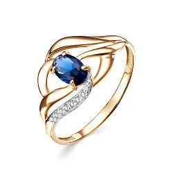 Кольцо Золото 585, Топаз 1456508 1 6 1 Кольцо Золото 585, Топаз 1456508 1 6 1