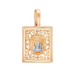 Мусульманская подвеска, Золото 585 00-63-0199-00