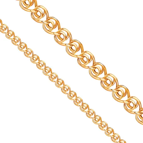 Цепочка Золото 585, плетение Лав (LOVE), ЦЛВ10512030 Цепочка Золото 585, плетение Лав (LOVE), ЦЛВ10512030