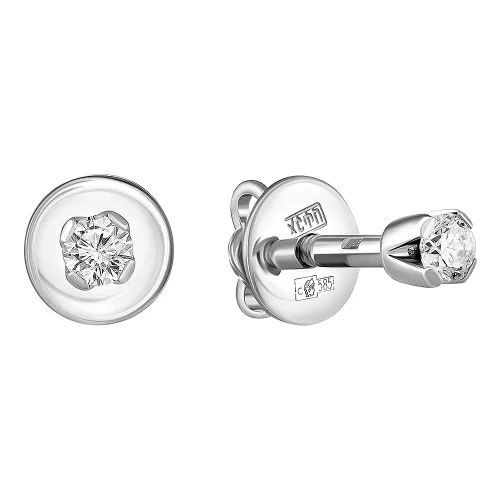 Серьги пусеты-гвоздики, Золото 585, 83-42E61580-F1DD