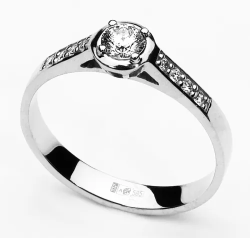 Кольцо Золото 585, 714021ю