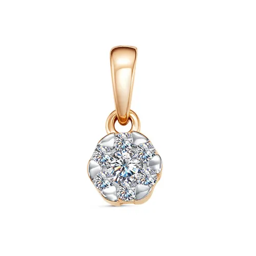 Подвеска фантазийная,  Золото 585, 3652007 1 1 1