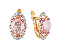 Серьги, Золото 585, Гранат 2104608 1 8 1 Серьги, Золото 585, Гранат 2104608 1 8 1