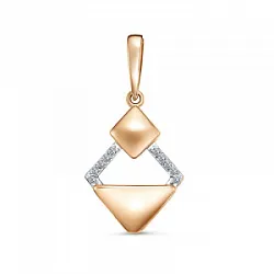 Подвеска фантазийная,  Золото 585, Фианит 3658107 1 1 1 Подвеска фантазийная,  Золото 585, Фианит 3658107 1 1 1