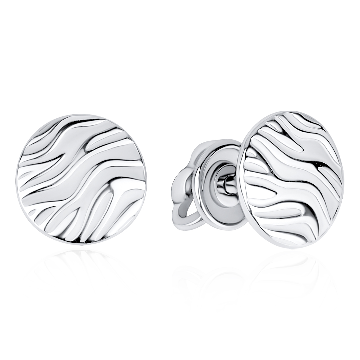 Серьги пусеты-гвоздики, Серебро 925, 2340405844