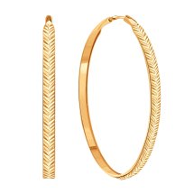 Конго/серьги-кольца,  Золото 585 , Т10062В696