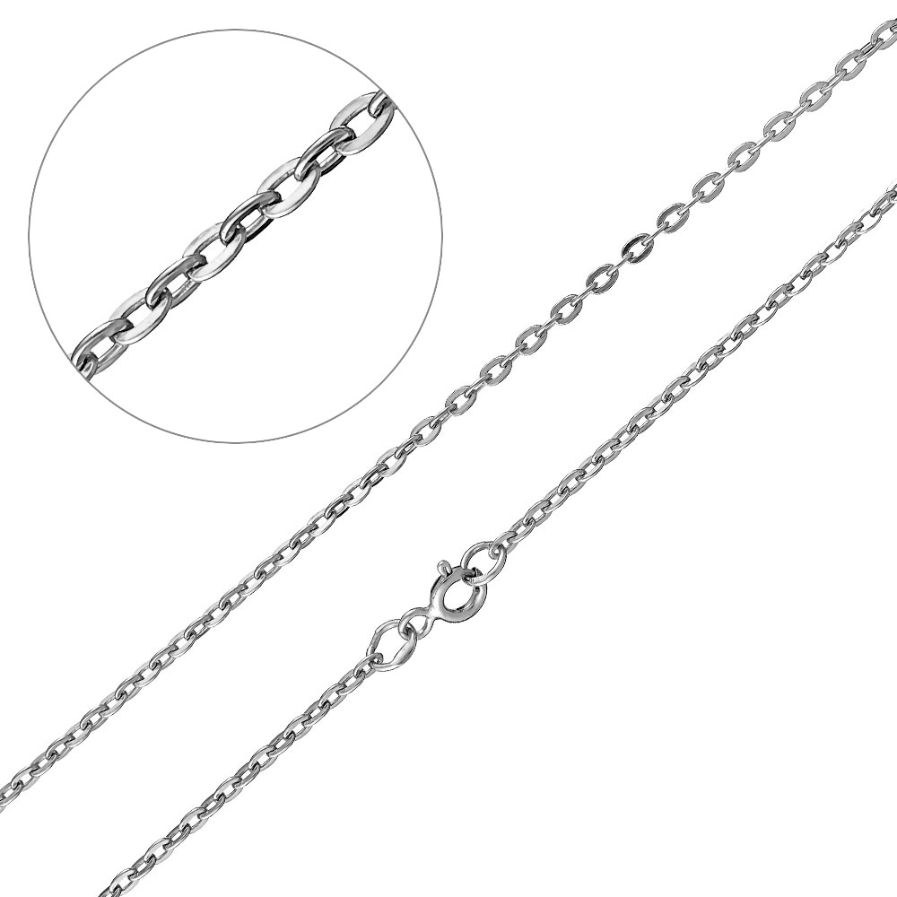 Цепочка Серебро 925, плетение Якорное, Яск 0,4