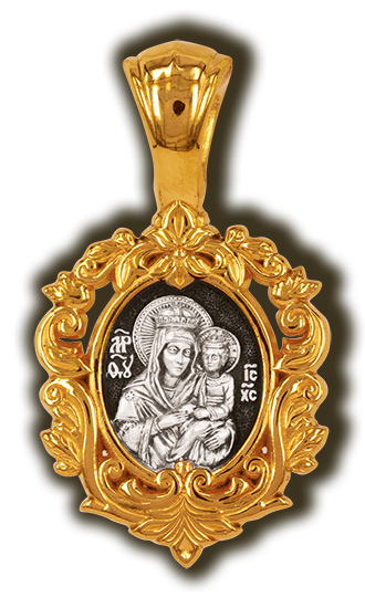 Иконка нательная,  Серебро 925, 08530