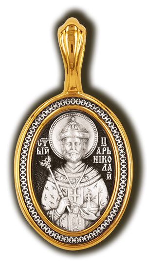 Иконка нательная,  Серебро 925, 08388