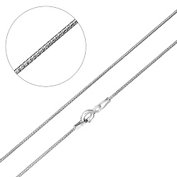 Цепочка Серебро 925, плетение Снейк ТОДр 26
