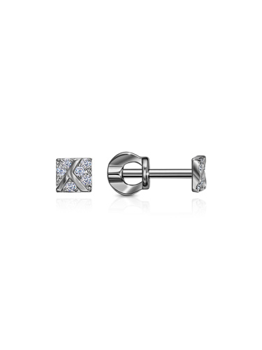 Серьги пусеты-гвоздики, Золото 585, С230-1810