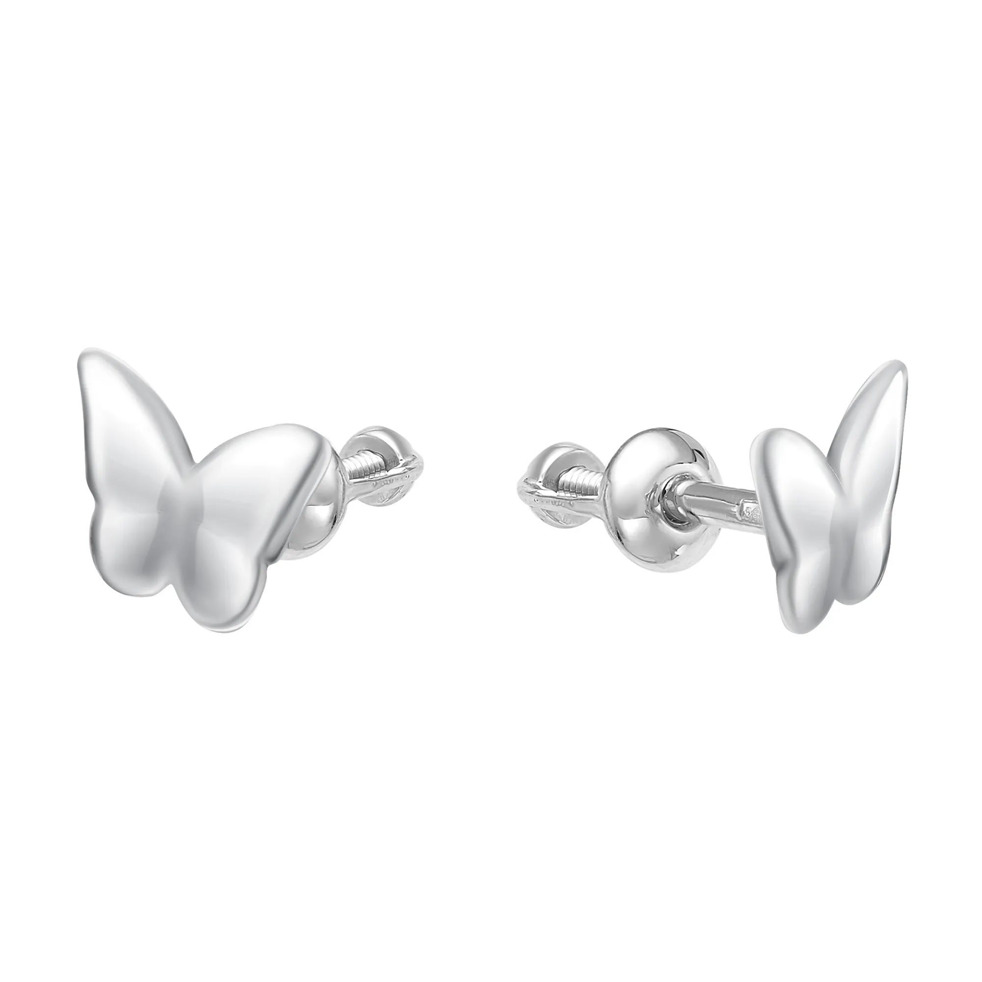 Серьги пусеты-гвоздики, Серебро 925, 90-02-5602-00