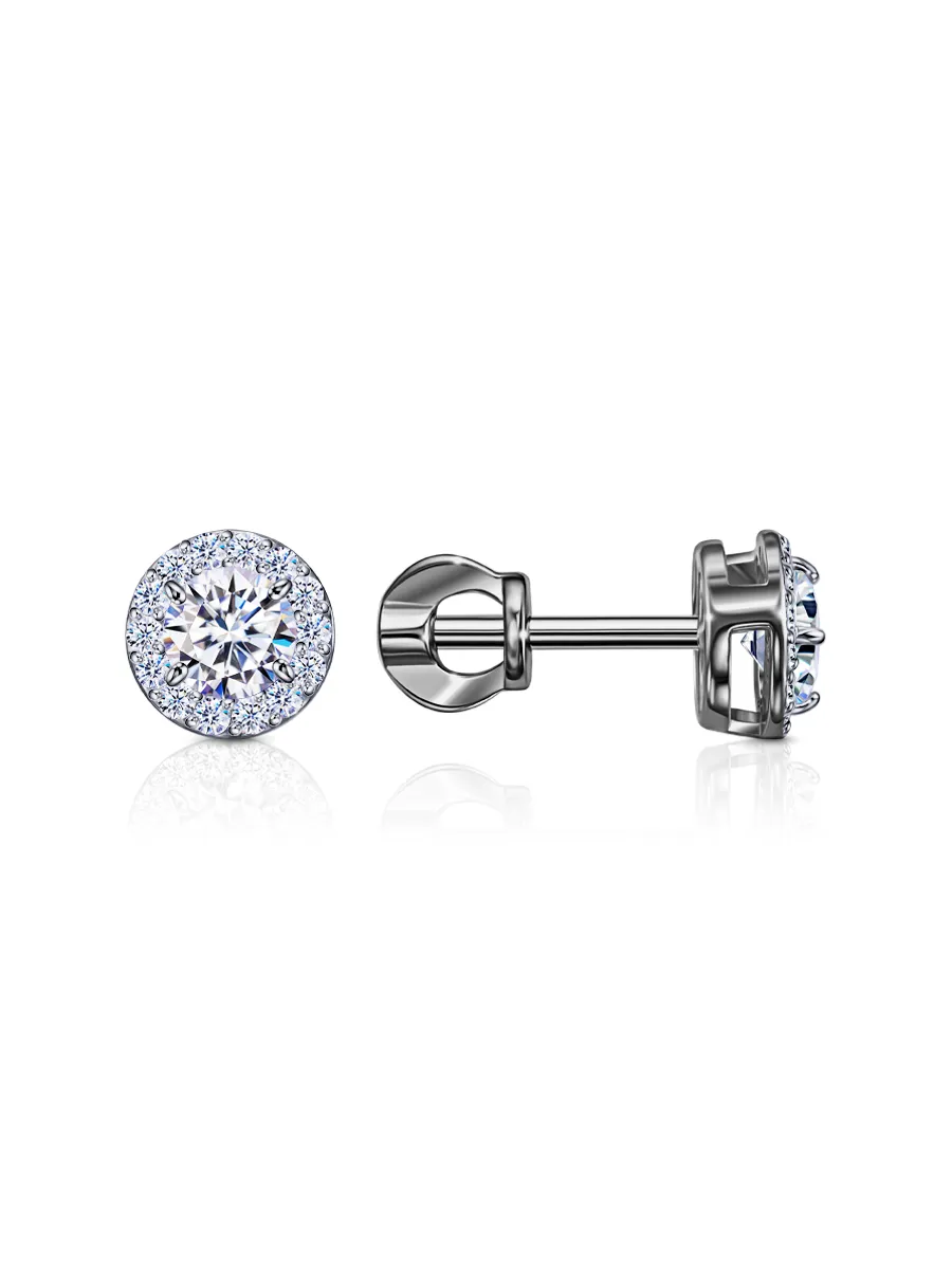 Серьги пусеты-гвоздики, Золото 585, С230-3713